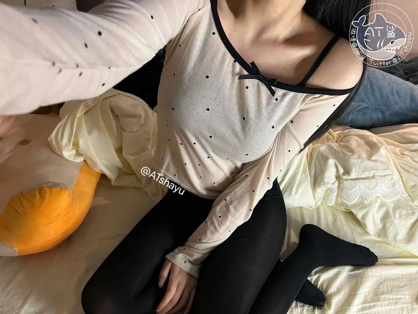 AT鲨 - 原相机质感黑裤袜 [58P,3V-75MB] tg@simisebaisi 【丝足阁】008.webp